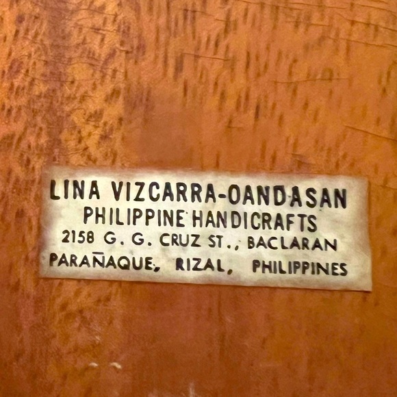 24 pc set 8 - 3pc place setting plate bowl mug homemade wood Tiki MCM Retro - Picture 7 of 7